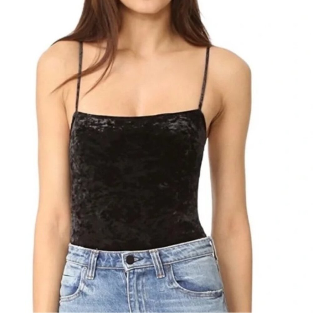 Fleur Du Mal Velvet Bodysuit